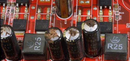 Leaking Capacitors