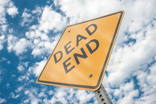 Dead-end sign from PC410.com